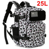 25L Tactical Gym & Survival Backpack – MOLLE Laser-Cut Daypack with Dual Cup Holders for Hiking, Hunting & Bug-Out Use