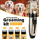 Pet Hair Trimmer Kit – Electric Precision Clippers for Professional Grooming at Home, Ideal for Dogs & Cats