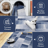 Modern Geometric Area Rug – Soft Washable Floor Carpet for Living Room, Bedroom & Dining Space