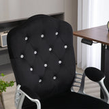 💺 Vinsetto Home Office Chair – Black Ergonomic Desk Chair with Adjustable Height & Tilt Function
