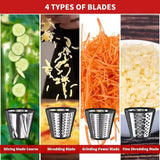 Universal Slicer & Shredder Attachment for Stand Mixer – Multi-Blade Cheese Grater & Vegetable Chopper Add-On 🍕🥕