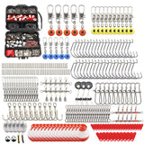 “267PCS Fishing Accessories Kit – Complete Set with Hooks, Baits, Sinkers & Storage Box for Outdoor Fishing”