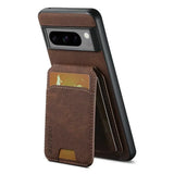 Luxury Leather Wallet Phone Case – Magnetic Pocket Cover with Card Holder for Google Pixel 6/7/8/9 Pro & A Series