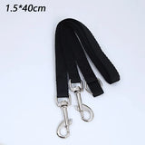 Double Twin Dual Coupler Dog Leash – Adjustable V-Shape Nylon 2-in-1 Lead for Walking Two Dogs