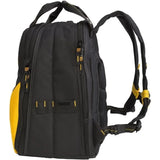 33-Pocket Lighted Tool Backpack – USB Charging Professional Tool Bag | Heavy-Duty Contractor & Technician Pack