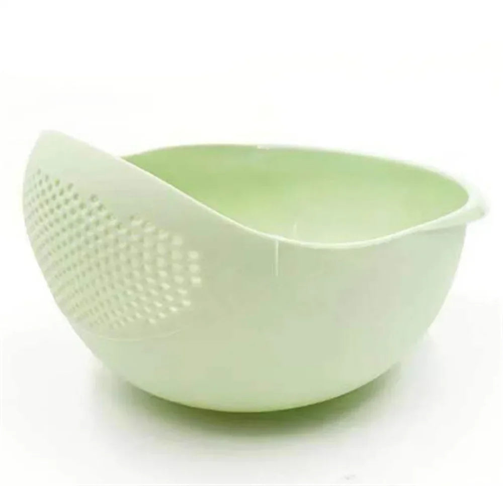 Multifunctional Large Plastic Rice Wash Basket & Strainer – Kitchen Sink Colander for Fruits, Vegetables & Outdoor BBQ