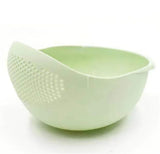 Multifunctional Large Plastic Rice Wash Basket & Strainer – Kitchen Sink Colander for Fruits, Vegetables & Outdoor BBQ