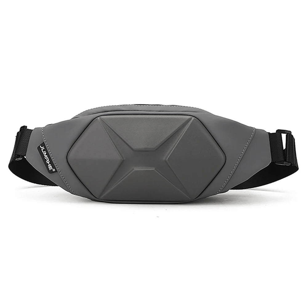 Hard Shell Anti-Theft Crossbody Chest Bag for Men – Portable, Adjustable & Multifunctional Outdoor Pack