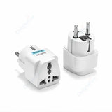 US to EU Plug Adapter – Universal Travel Power Converter for Korea, Europe, America, China, Canada, UK & AU