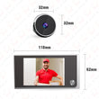 3.5″ Digital Door-Peephole Camera – Electronic Door Viewer with 120° Wide-Angle HD Screen Home Security System