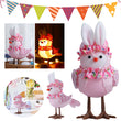 Glowing Bird LED Statue – Cute Cartoon Bird Lamp with Warm Light for Bedroom, Table & Easter Home Décor