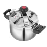 5–7L Stainless Steel Pressure Cooker – Multi-Use, Explosion-Proof Steamer & Canner for Home Cooking 🍲🛡️