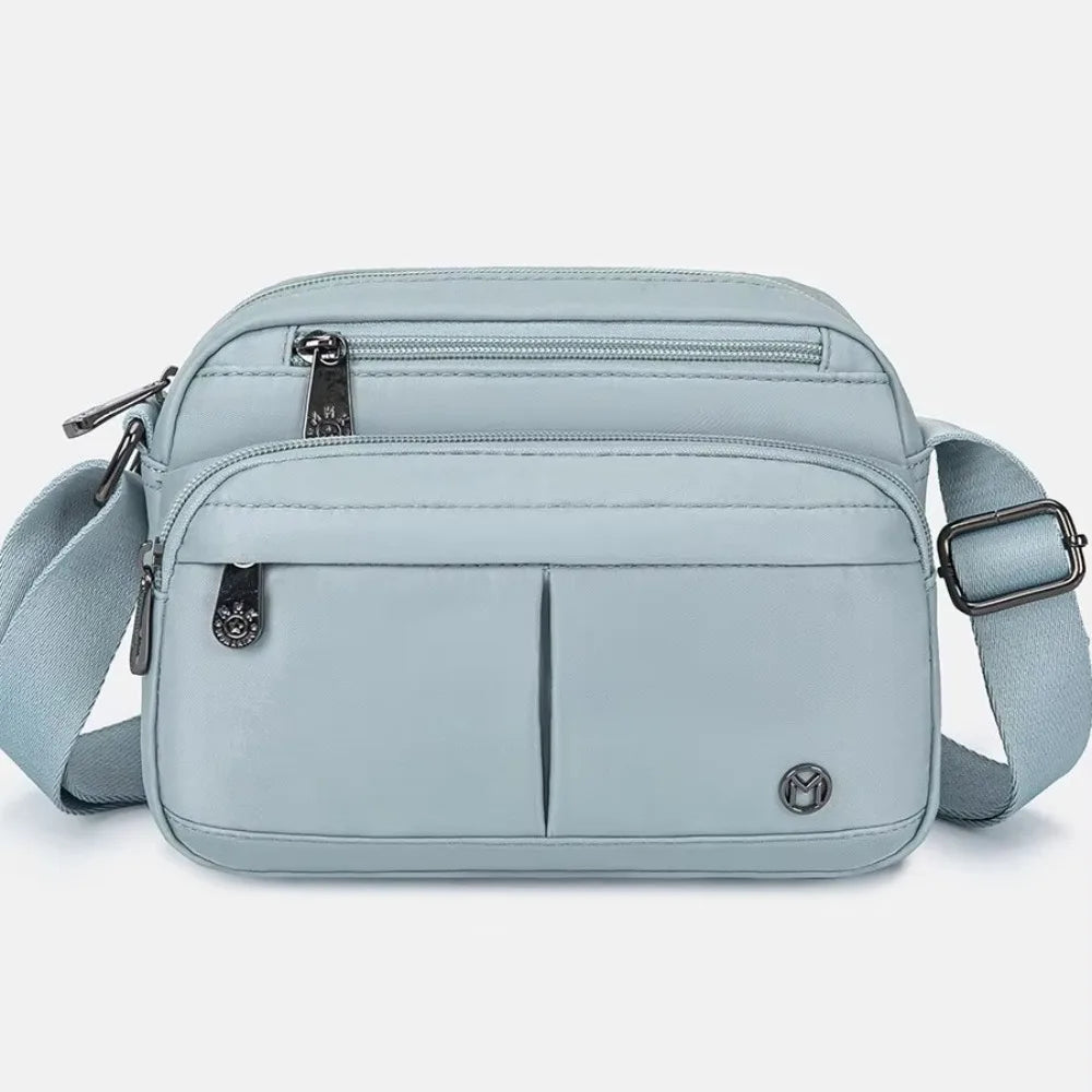Unisex Waterproof Crossbody Bag – Large-Capacity Multi-Pocket Shoulder Bag for Travel, Work & Daily Use