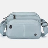 Unisex Waterproof Crossbody Bag – Large-Capacity Multi-Pocket Shoulder Bag for Travel, Work & Daily Use