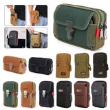 EDC Tactical MOLLE Waist Bag – Outdoor Fanny Pack & Phone Pouch | Belt-Mounted MOLLE Coin Purse for Camping & Hiking