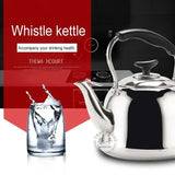 3 L Stainless Steel Whistle Kettle – Thick Food-Grade Tea Kettle for Induction, Gas, Camping