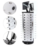 Rotating Sunglass Stand – 44-Pair Glasses Display Rack with Mirror for Commercial & Home Eyewear Organization