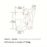 4-in-1 Ergonomic Baby Carrier Backpack – Breathable Newborn Sling with Hipseat & Waist Belt (Smart Design for Comfort & Support)