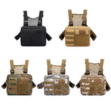 Unisex Outdoor Streetwear Vest Chest Bag – Multifunctional Waterproof Travel Harness with Multi-Pockets for Running & Daily Use