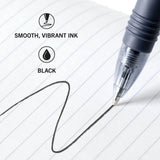 Retractable Ballpoint Pens – 3-Pack (7 Pens Each) 1.0mm Black Ink Smooth Writing with Soft Grip 🖊️