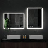 LED Bathroom Mirror – Backlit, Dimmable, Anti-Fog Makeup Mirror (IP65 Rated)