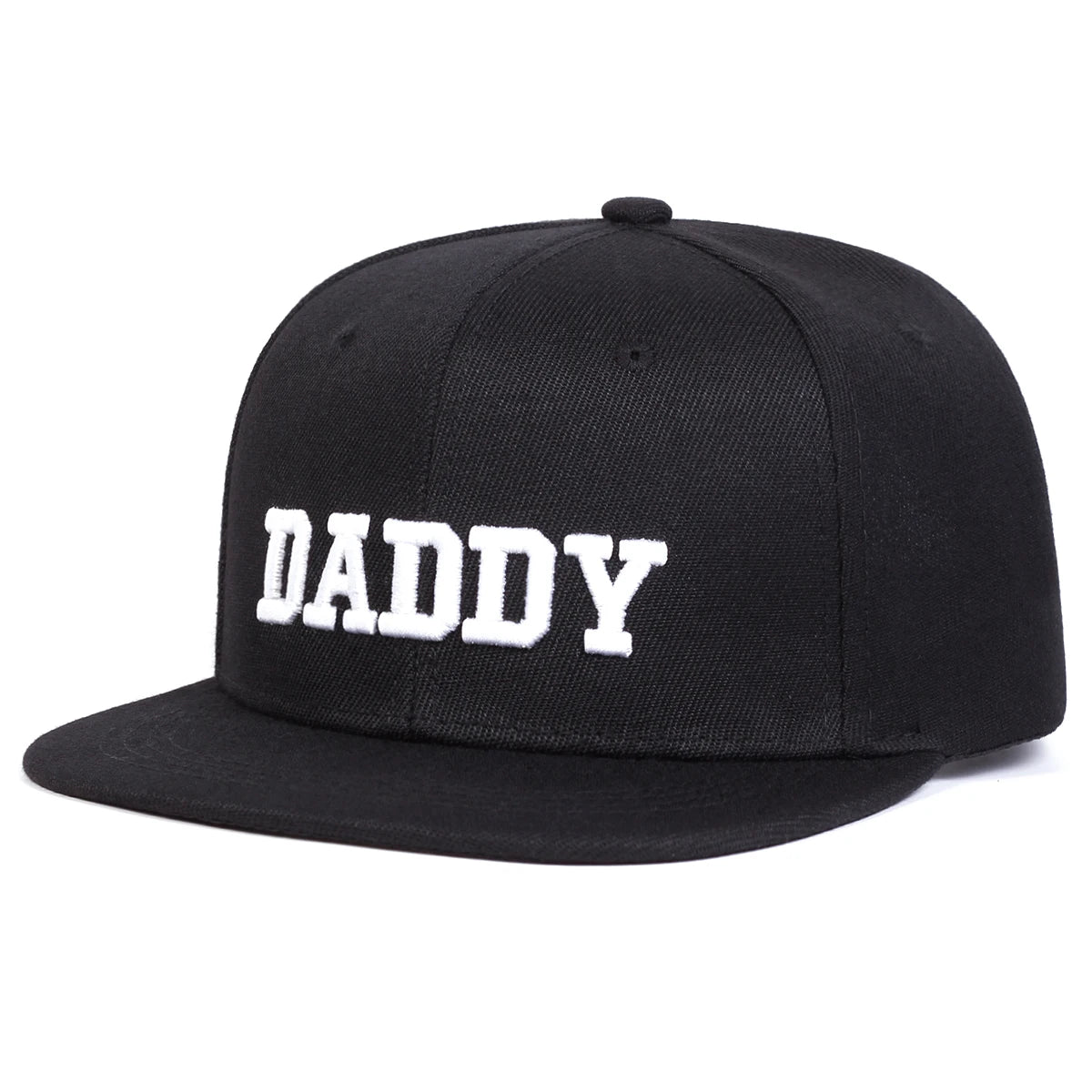 3-Piece Parent-Child Embroidery Hat Set – Adjustable Hip Hop Daddy, Mama & Mini Caps for Outdoor Travel