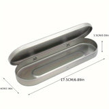 Metal Mechanical Pencil Kit – 12-Piece Precision Set with Multiple Lead Sizes (0.3–2.0 mm), Eraser & Sharpener
