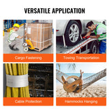 Vevor Polyester Mule Tape – Flat Pulling Webbing, 6000 lbf, 528 ft for Conduit, Packaging & Gardening