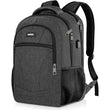 Unisex 15.6" School Laptop Backpack – Water-Resistant USB Charging Bookbag for Teen Boys, Girls, College Students & Adults