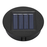 Solar Lantern Replacement Top (1–4PCS, 8cm) – Waterproof LED Solar Panel Lid Light for Outdoor Garden, Patio & Pathway Décor