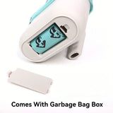 Extra-Large Cat Litter Scoop with Detachable Baffle, Built-In Garbage Bag Storage & Ergonomic Handle