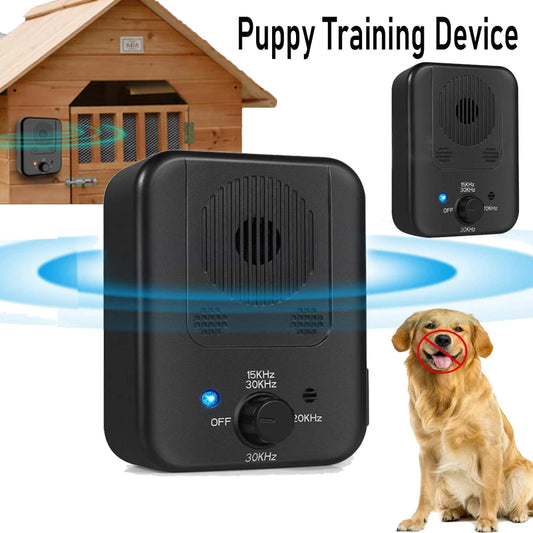 Outdoor Ultrasonic Anti-Bark Device – Waterproof Dog Bark Suppressor & Repeller for Behavior Training and Noise Control