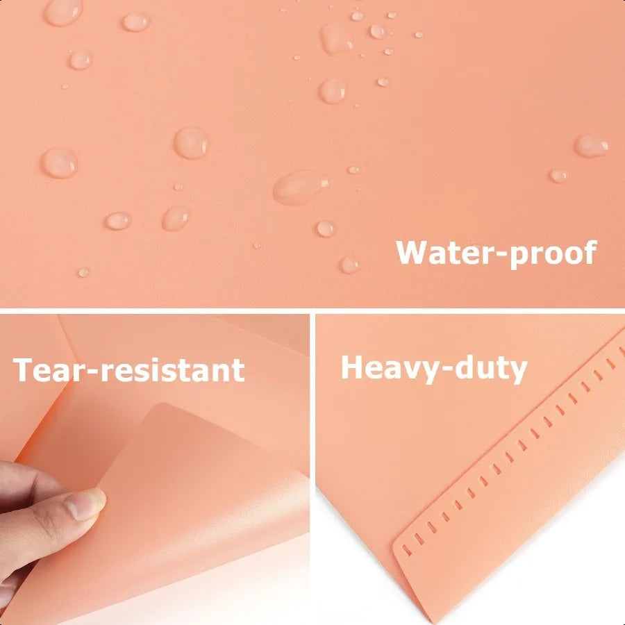 Pastel Colored Plastic Folders with Pockets – Heavy Duty 3-Ring 4-Pack for Documents 📁🌈