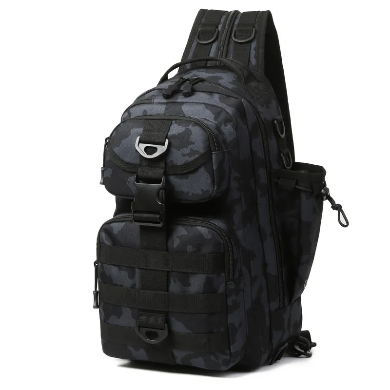 OULYLAN Lightweight Waterproof Outdoor Backpack – Large-Capacity Travel & Fishing Pack | Versatile Men’s Daypack