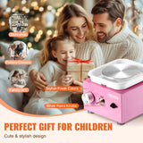 VEVOR Mini Pottery Wheel – Adjustable Speed DIY Ceramic Craft Machine with Dual Turntables