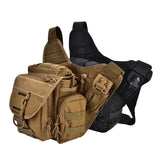 Men’s Durable Military Chest Shoulder Bag — Tactical Crossbody Pack for Hiking, Travel & Outdoor Gear