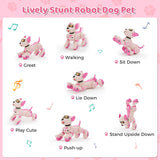 VATOS Robot Dog Toy – Interactive Voice & Remote Control Puppy with Touch Sensors, 20+ Modes, Fun Pet Toy for Kids