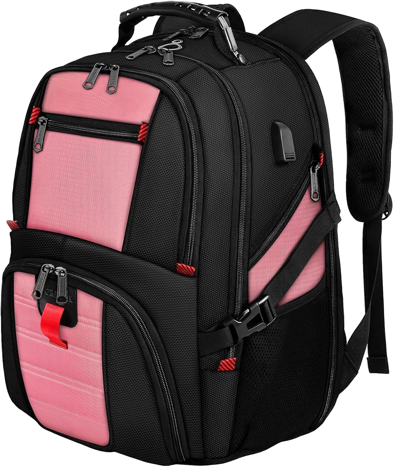 Extra-Large 17″ Travel Laptop Backpack with USB Charging – TSA-Approved Business & Airline-Ready Backpack