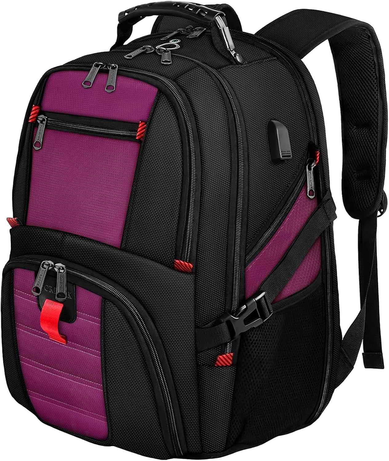 Extra-Large 17″ Travel Laptop Backpack with USB Charging – TSA-Approved Business & Airline-Ready Backpack
