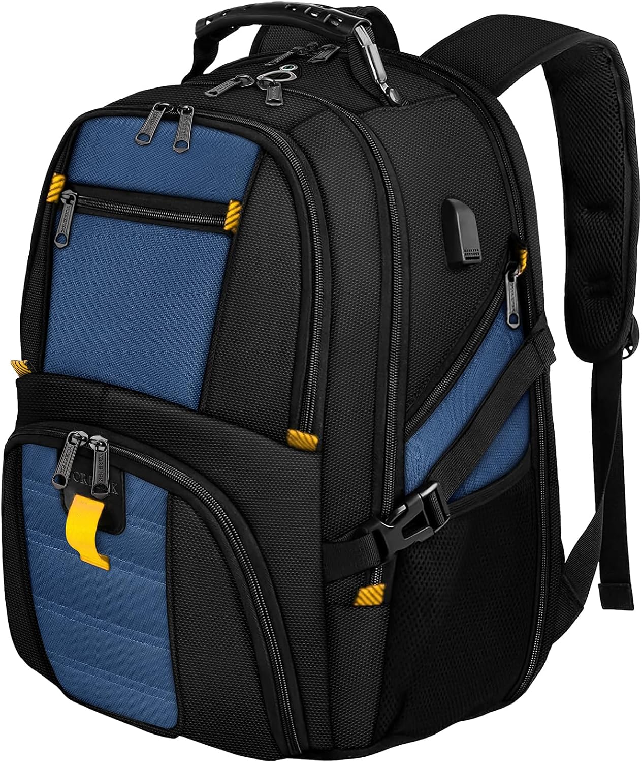 Extra-Large 17″ Travel Laptop Backpack with USB Charging – TSA-Approved Business & Airline-Ready Backpack