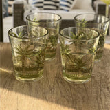 Set of 4 Clear Acrylic Drinking Glasses – Unbreakable Plastic Tumblers, 15 oz
