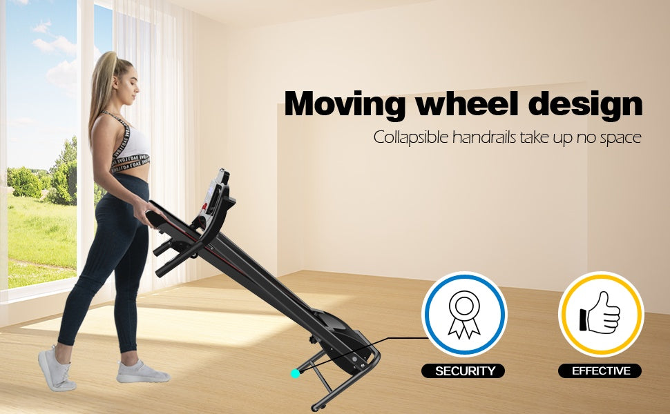 Foldable Electric Treadmill with Tilt | Compact Jogging & Walking Machine for Home & Office 🏃‍♂️🔥