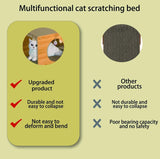Multi-Hole Fun Cat Tunnel with Scratching Board & Pom-Poms – Interactive Tunnel House for Multi-Cat Families