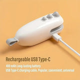 2-in-1 Mini Bag Sealer and Cutter - USB Rechargeable Heat Sealer for Snack & Chip Bags