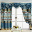Modern European Hollow Embroidery Velvet Curtains – Thickened Blackout Panels, 2-Piece Set
