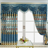Modern European Hollow Embroidery Velvet Curtains – Thickened Blackout Panels, 2-Piece Set