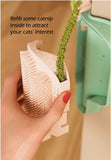 Cat Self-Grooming Brush – Popsicle-Shaped Corner Massage Comb & Scratcher for Indoor Cats