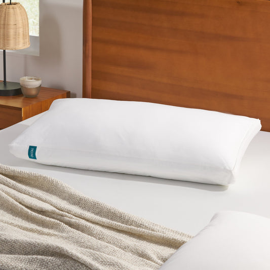 Plush Hypoallergenic Down-Alternative Pillow – Ultra-Supportive, Machine-Washable, Firm Loft (28″ × 20″ × 8″)