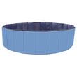 Foldable Pet Swimming Pool – 160×30 cm Heavy-Duty PVC Splash Pool for Dogs & Cats
