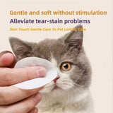Pet Eye Wipes – 200 Count Gentle Tear Stain Removing Wipes for Dogs & Cats, Safe Daily Eye Cleaning Pads